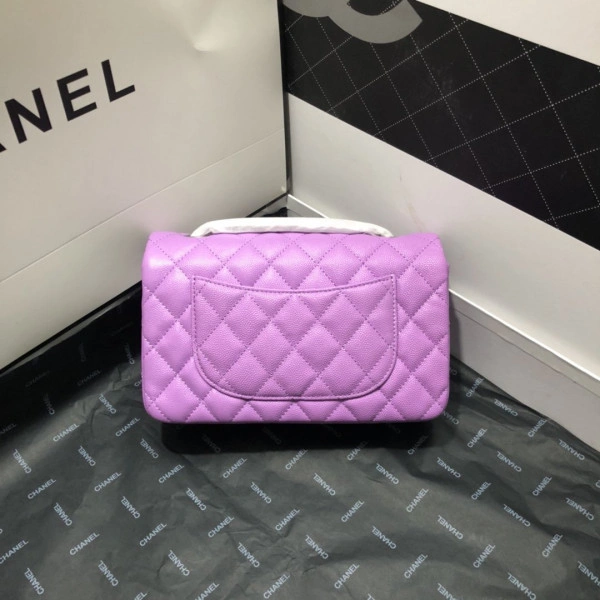 CHANEL FLAP BAG CAVIAR Trendy 732 - Image 6