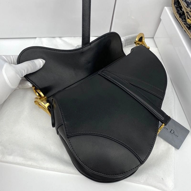 Dior Saddle Bag Smooth Calfskin Black - Image 4