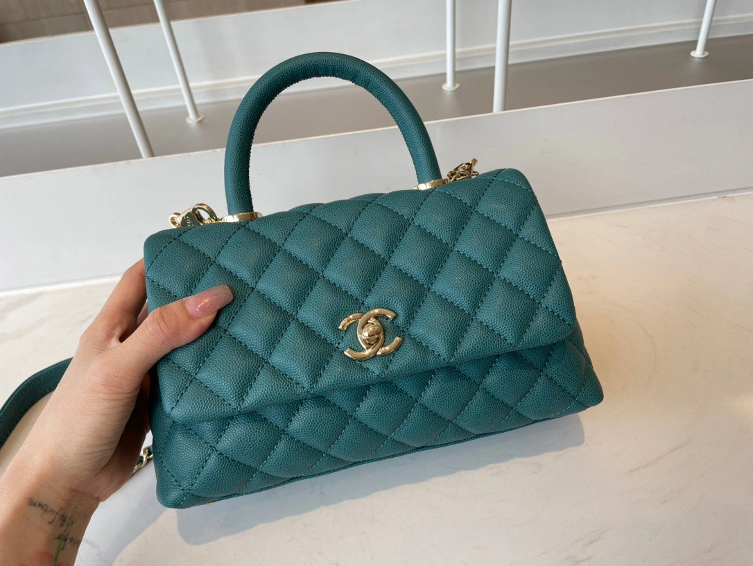 CHANEL FLAP BAG WITH TOP HANDLE Popular 999 - Image 3