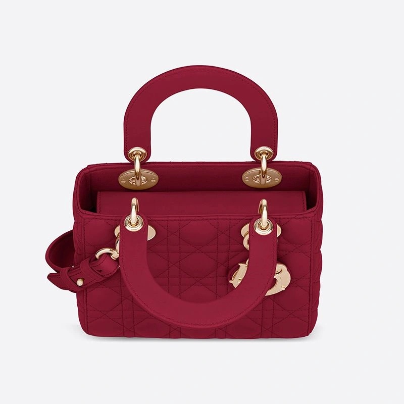 Lady Dior My ABCDior Bag Cannage Lambskin Red - Image 3