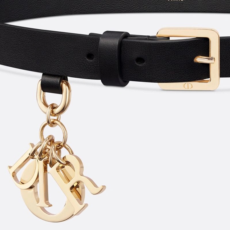 Miss Dior Belt 20MM Smooth Calfskin Black - Image 3