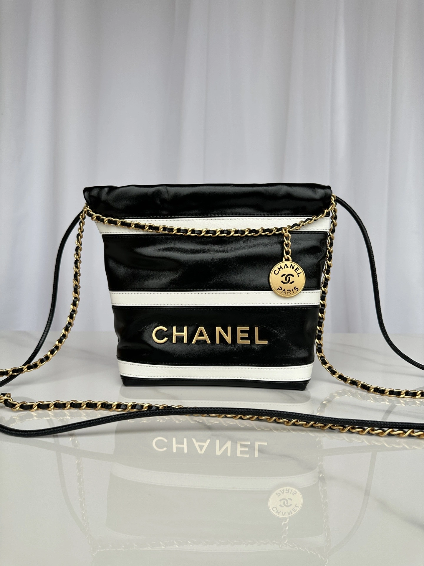 CHANEL 22 BACKPACK -20-19-6cm StreetReady 107