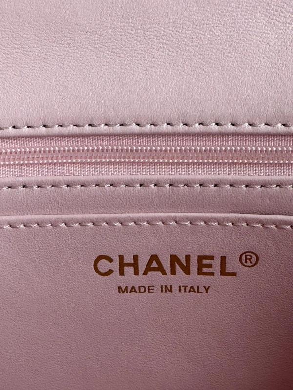 ModernLook CHANEL FLAP BAG WITH TOP HANDLE-20*12*6cm 907 - Image 9